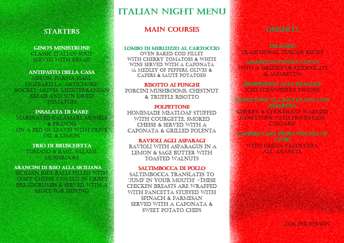 Two Italian Nights at the Clipper